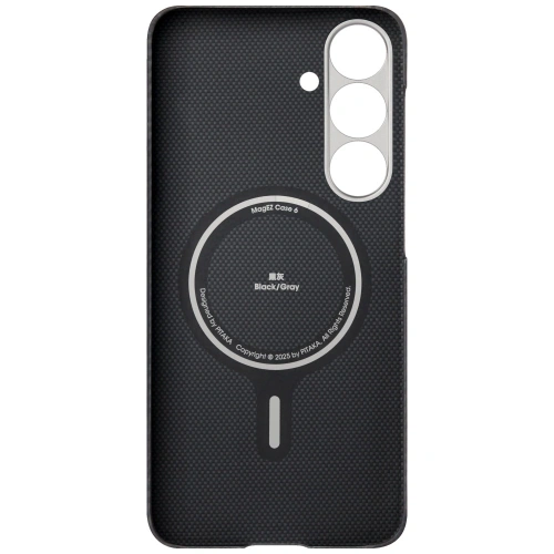 Etui PITAKA Ultra-Slim MagSafe do Samsung Galaxy S25 czarno szary