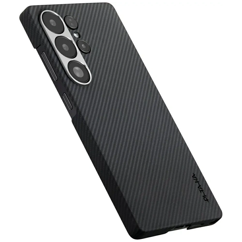 Etui PITAKA Ultra-Slim MagSafe do Samsung Galaxy S25 Ultra czarno szary