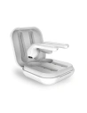 Căști wireless PURO SLIM POD TWS Bluetooth 5.0 cu carcasă de încărcare, impermeabilitate IPX5 (Alb)
