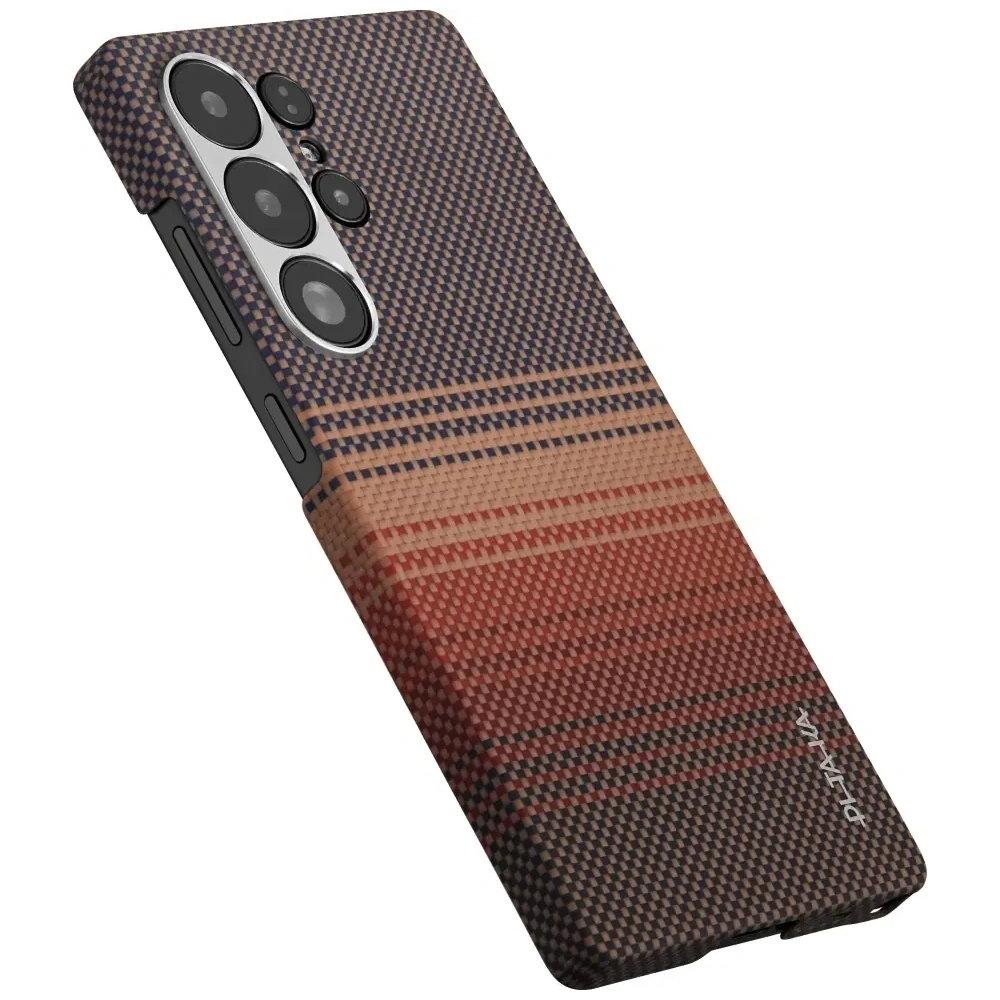 Etui PITAKA Ultra-Slim MagSafe do Samsung Galaxy S25 Ultra sunset