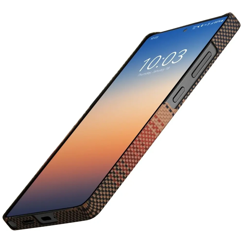 Etui PITAKA Ultra-Slim MagSafe do Samsung Galaxy S25 Ultra sunset