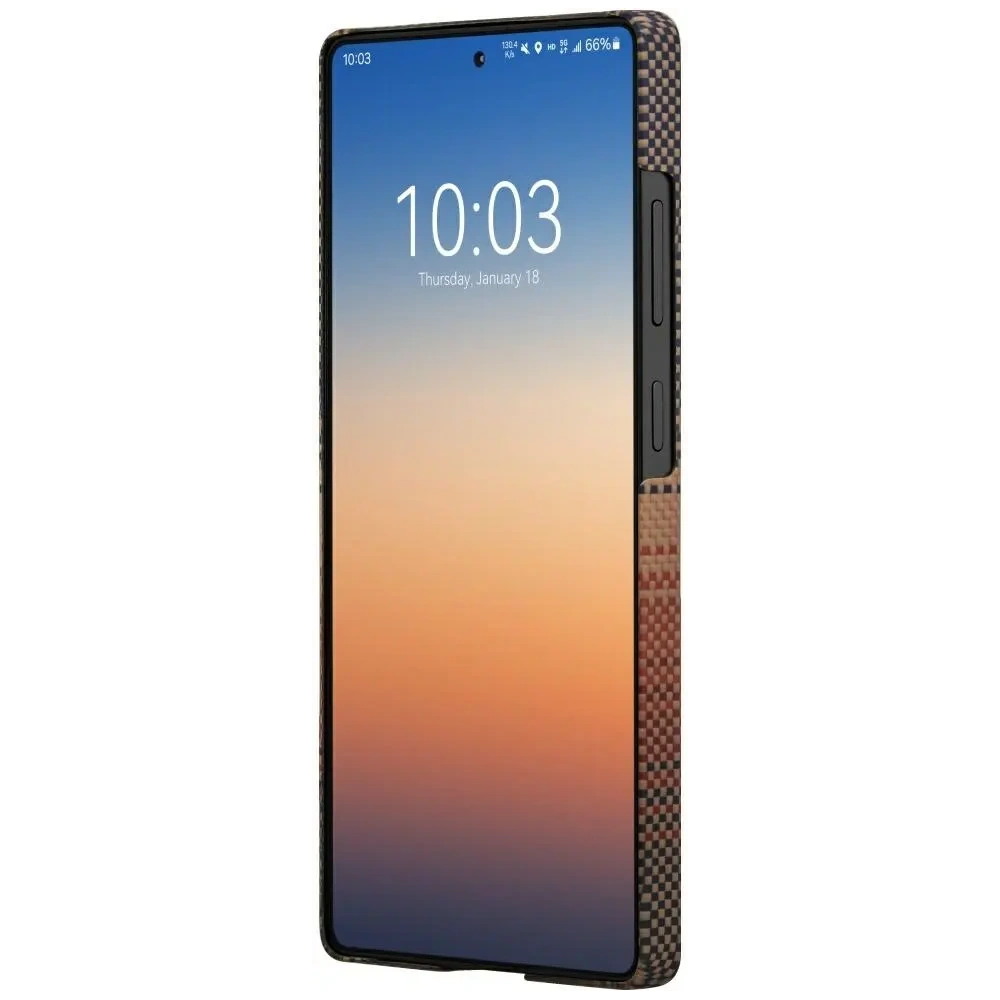 Etui PITAKA Ultra-Slim MagSafe do Samsung Galaxy S25 Ultra sunset