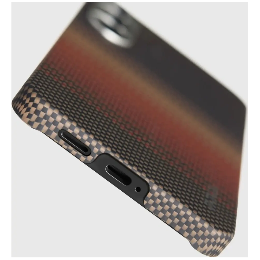 Etui PITAKA Ultra-Slim MagSafe do Samsung Galaxy S25 Ultra sunset