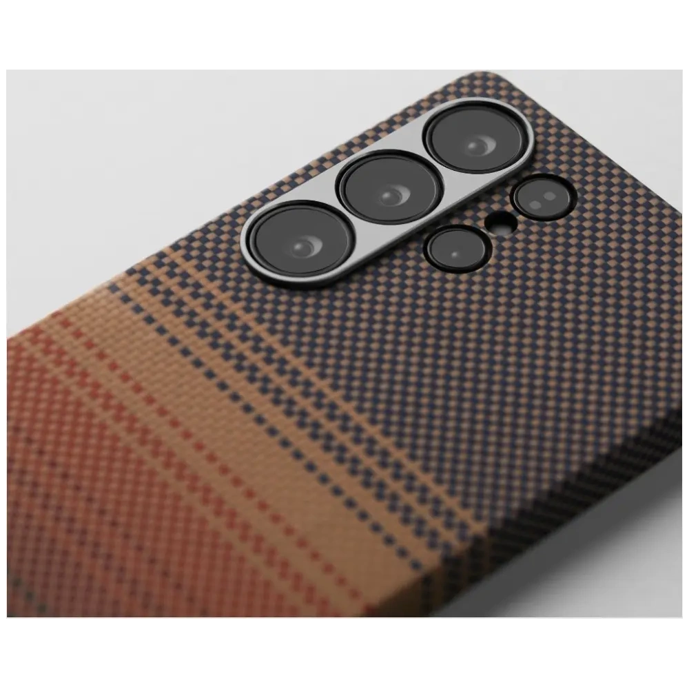 Etui PITAKA Ultra-Slim MagSafe do Samsung Galaxy S25 Ultra sunset