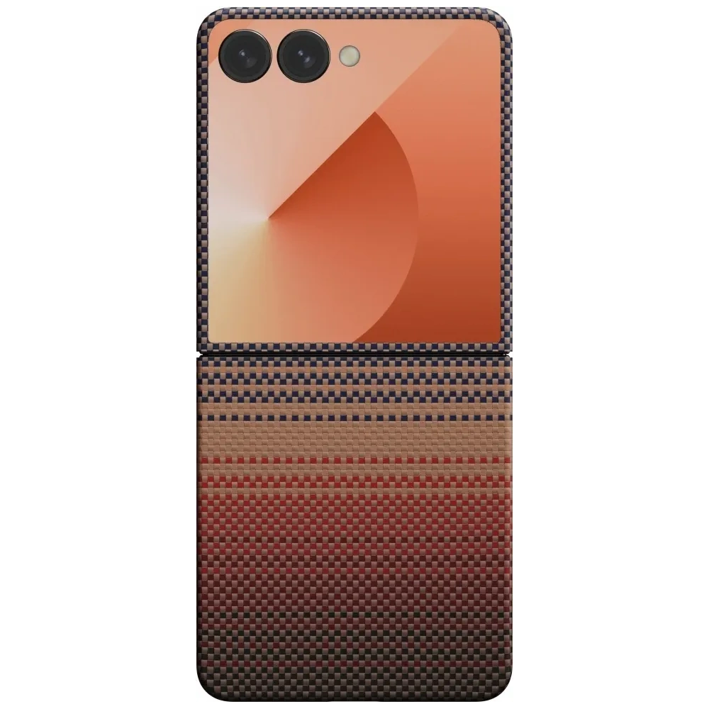 Etui PITAKA Ultra-Slim MagSafe do Samsung Galaxy Z Flip7 sunset