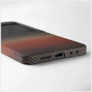 Etui PITAKA Ultra-Slim MagSafe do Samsung Galaxy Z Flip7 sunset