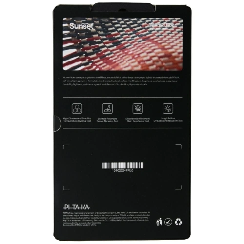 Etui PITAKA Ultra-Slim MagSafe do Samsung Galaxy Z Flip7 sunset