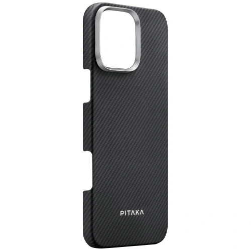 Etui PITAKA Ultra-Slim MagSafe do Apple iPhone 16 Pro czarno szary