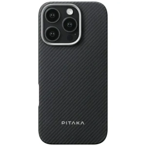 Etui PITAKA Ultra-Slim MagSafe do Apple iPhone 16 Pro Max czarno szary
