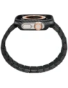 Pasek PITAKA Carbon Fiber Modern do Apple Watch 1/2/3/4/5/6/7/8/9/10/11/SE/SE 3/Ultra/Ultra 2/Ultra 3 czarno szary