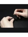 Pasek PITAKA Carbon Fiber Modern do Apple Watch 1/2/3/4/5/6/7/8/9/10/11/SE/SE 3/Ultra/Ultra 2/Ultra 3 czarno szary
