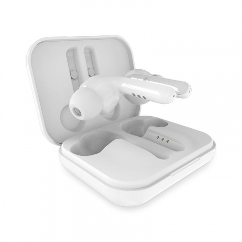Hurtownia Puro - 8033830279799 - PUR098WHT - Bezprzewodowe słuchawki PURO TWINS PRO TWS Bluetooth 5.0 z etui ładującym, wodoszczelność IPX5 (Biały) - B2B homescreen