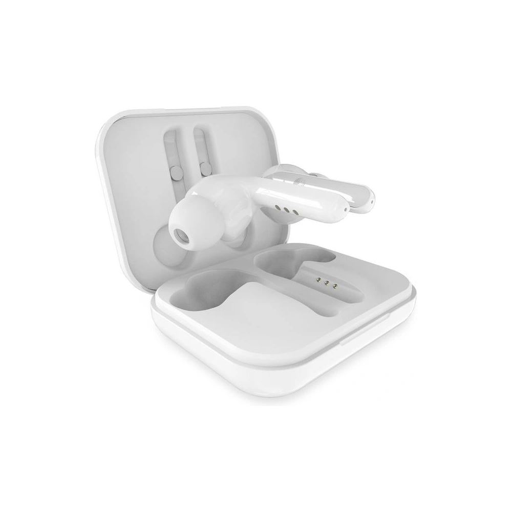 Hurtownia GSM - Bezdrátová sluchátka PURO TWINS PRO TWS Bluetooth 5.0 s nabíjecím pouzdrem, voděodolnost IPX5 (Bílá) - PUR098WHT - {ean13} - Hurt
