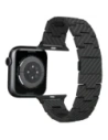Pasek PITAKA Carbon Fiber Retro do Apple Watch 1/2/3/4/5/6/7/8/9/10/11/SE/SE 3/Ultra/Ultra 2/Ultra 3 czarno szary