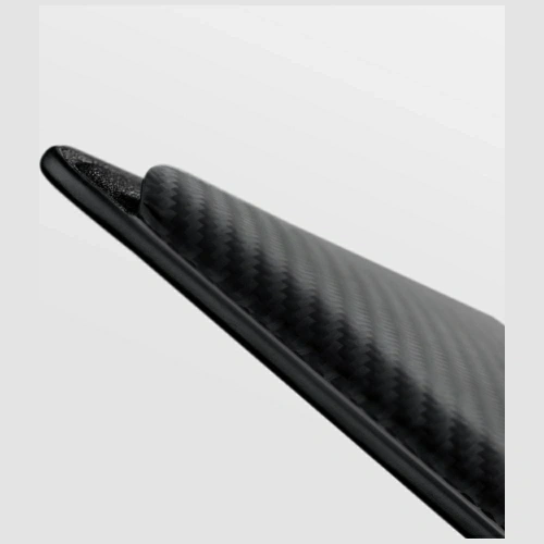 Portfel magnetyczny PITAKA Woven Wallet MagSafe czarno szary