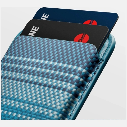 Portfel magnetyczny PITAKA Woven Wallet MagSafe moonrise