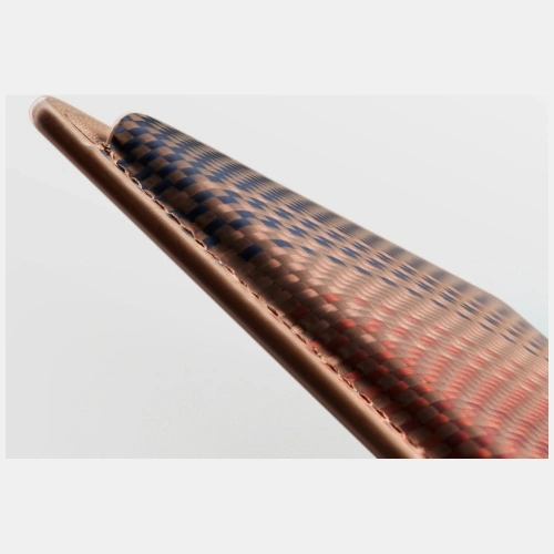 Portfel magnetyczny PITAKA Woven Wallet MagSafe sunset