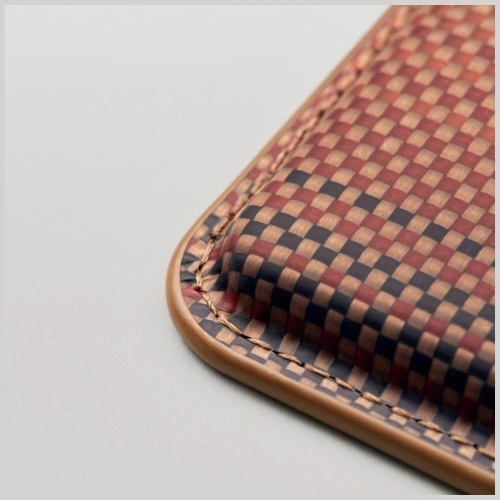 Portfel magnetyczny PITAKA Woven Wallet MagSafe sunset