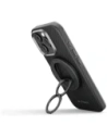 Uchwyt magnetyczny na palec PITAKA MagEZ Grip 3 MagSafe z funkcją podstawki czarno szary