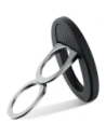 Uchwyt magnetyczny na palec PITAKA MagEZ Grip 3 MagSafe z funkcją podstawki czarno szary