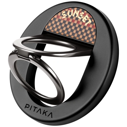 Uchwyt magnetyczny na palec PITAKA MagEZ Grip 3 MagSafe z funkcją podstawki sunset