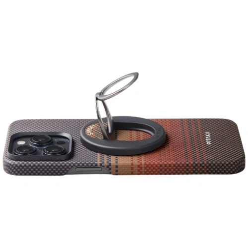 Uchwyt magnetyczny na palec PITAKA MagEZ Grip 3 MagSafe z funkcją podstawki sunset