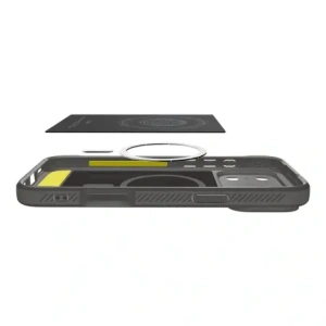 Etui Spigen Rugged Armor Mag MagSafe do Apple iPhone 17 Pro Max Grey