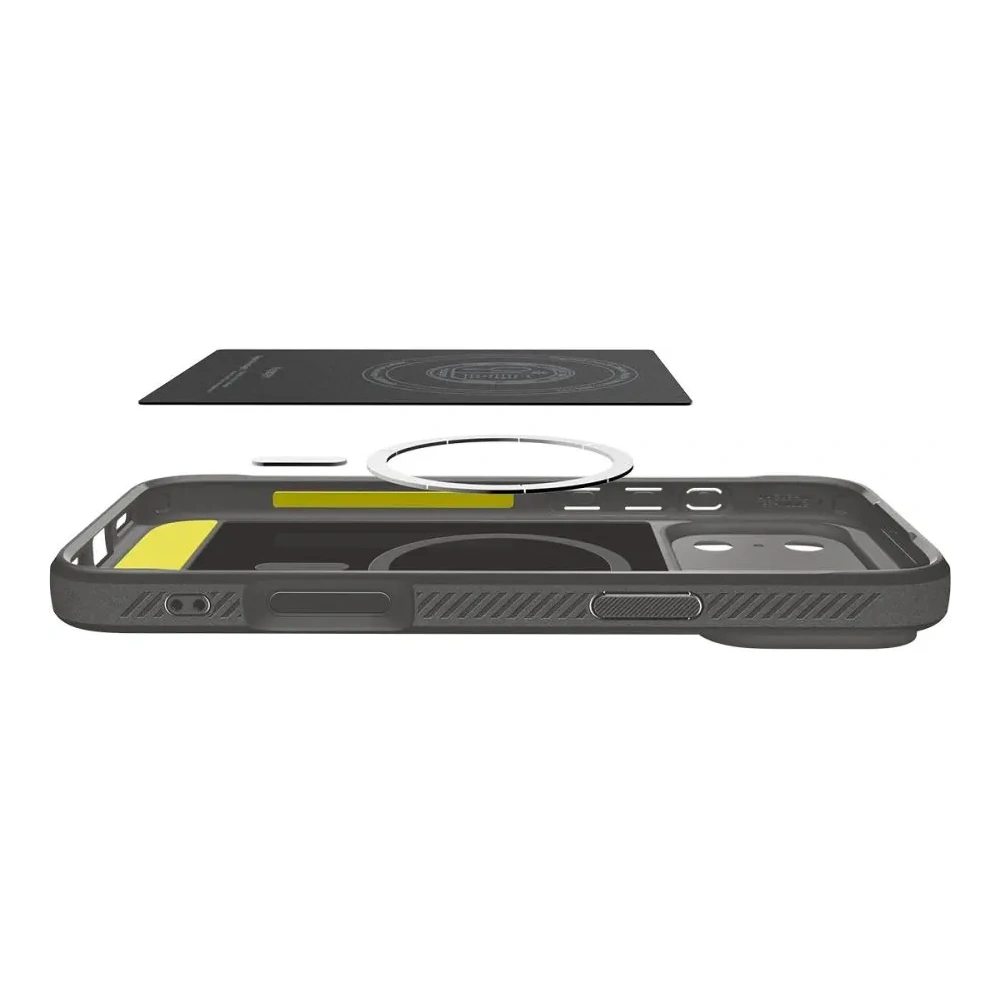 Etui Spigen Rugged Armor Mag MagSafe do Apple iPhone 17 Pro Max Grey