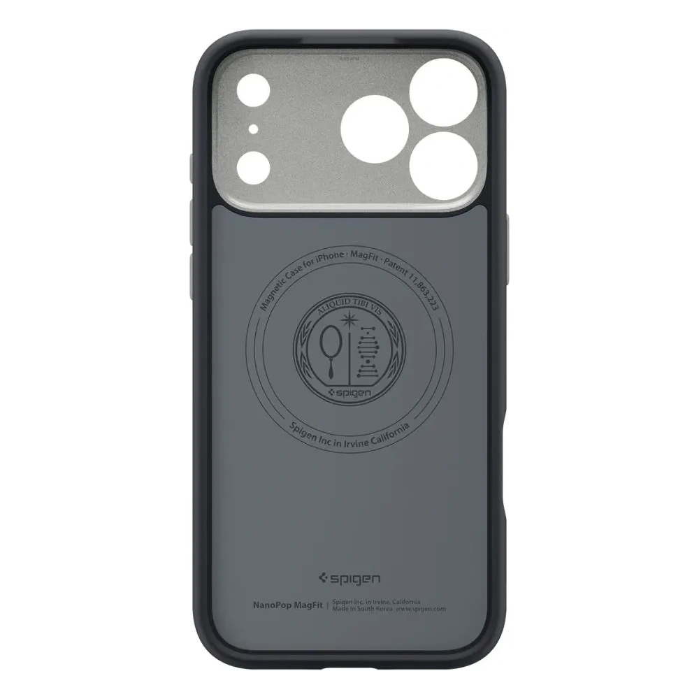 Etui Spigen Nano Pop Mag MagSafe do Apple iPhone 17 Pro Black Sesame