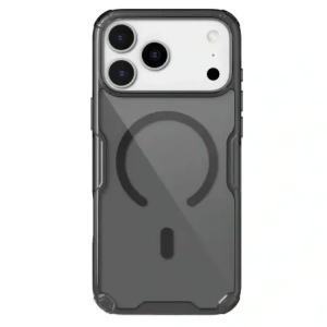 Etui Nillkin Nature TPU Pro Magnetic MagSafe do Apple iPhone 17 Pro Max półprzezroczyste-czarne