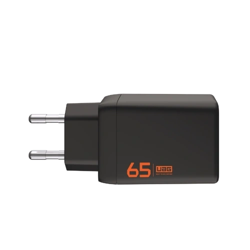 Ładowarka sieciowa UAG Urban Armor Gear SRGE Charger 65W, USB-A, 2xUSB-C (black)