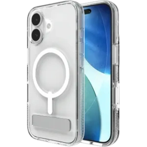 Etui ZAGG Crystal Palace Snap KS z podstawką do Apple iPhone 17 MagSafe (clear)