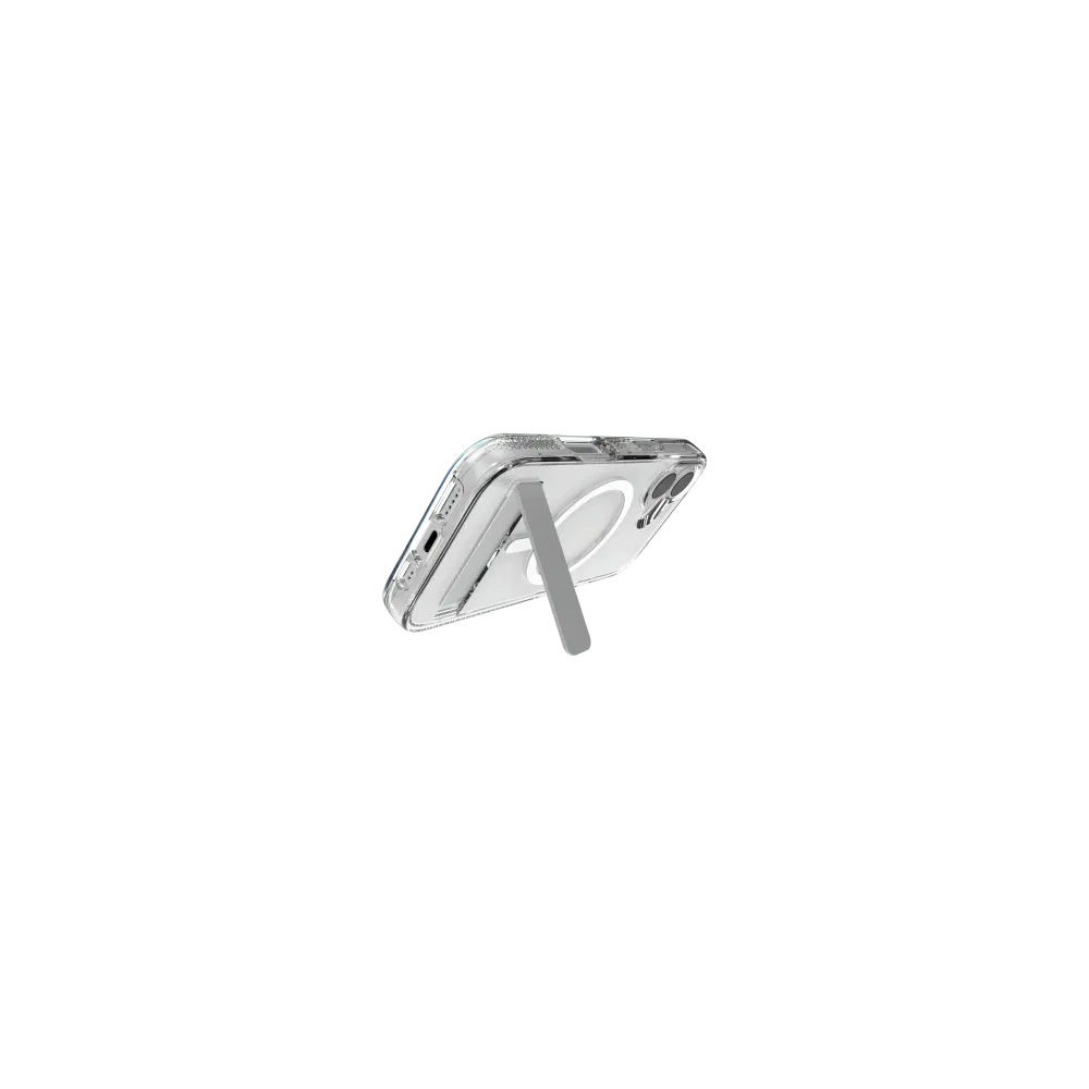Etui ZAGG Crystal Palace Snap KS z podstawką do Apple iPhone 17 MagSafe (clear)