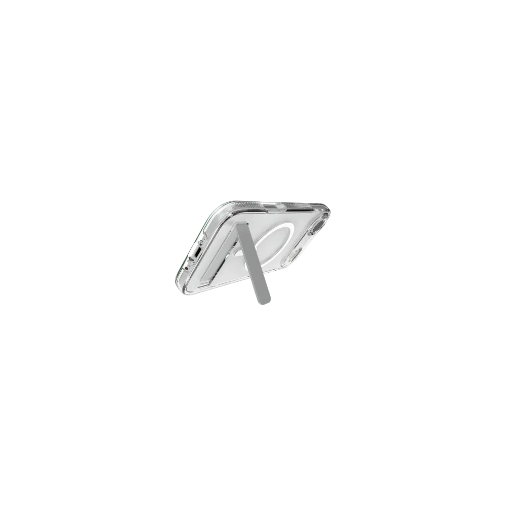 Etui ZAGG Crystal Palace Snap KS z podstawką do Apple iPhone Air MagSafe (clear)