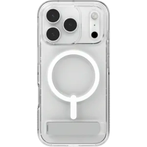 Etui ZAGG Crystal Palace Snap KS z podstawką do Apple iPhone 17 Pro MagSafe (clear)