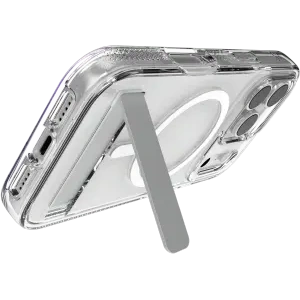 Etui ZAGG Crystal Palace Snap KS z podstawką do Apple iPhone 17 Pro MagSafe (clear)