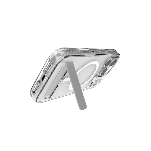 Etui ZAGG Crystal Palace Snap KS z podstawką do Apple iPhone 17 Pro MagSafe (clear)