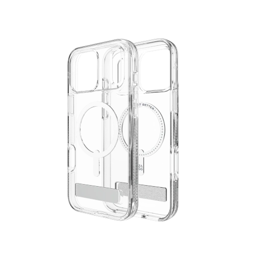 Etui ZAGG Crystal Palace Snap KS z podstawką do Apple iPhone 17 Pro Max MagSafe (clear)