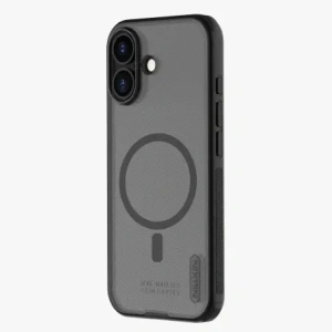 Etui Nillkin Super Frosted Shield Pro Magnetic MagSafe do Apple iPhone 17 półprzezroczyste-czarne