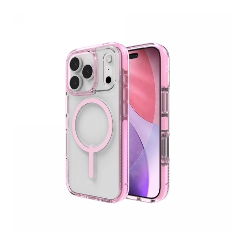 Etui ZAGG Santa Cruz Snap do Apple iPhone 17 Pro MagSafe (pink sorbet)