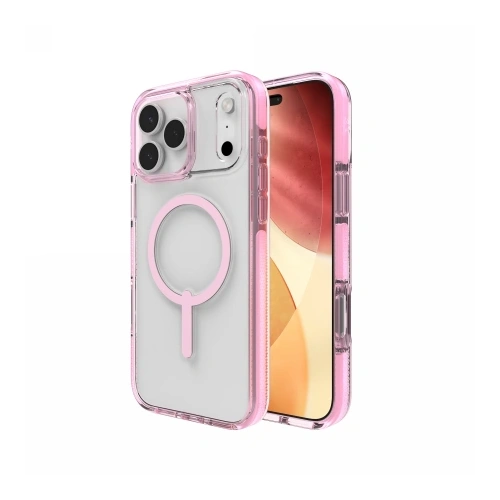 Etui ZAGG Santa Cruz Snap do Apple iPhone 17 Pro Max MagSafe (pink sorbet)