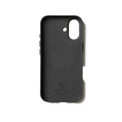 Etui Mujjo Leather Case do Apple iPhone 17 MagSafe (black)