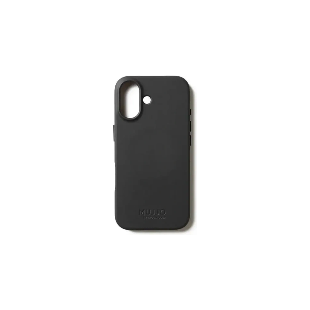 Etui Mujjo Leather Case do Apple iPhone 17 MagSafe (black)