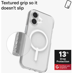 Etui ZAGG Crystal Palace Snap do Apple iPhone 17 MagSafe (clear)