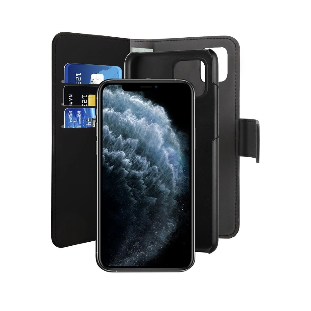 Hurtownia GSM - Etui PURO Wallet Detachable 2w1 Apple iPhone 11 Pro Max (černý) - PUR108BLK - {ean13} - Hurt