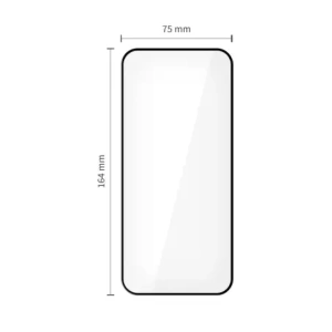 Szkło hartowane Tech-Protect Glass Fit+ do Xiaomi Redmi 15 4G / 5G Black [2 PACK]