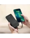 Powerbank Dudao K11 10000mAh z wbudowanymi kablami czarny