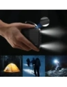Powerbank Dudao K11 10000mAh z wbudowanymi kablami czarny
