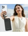Powerbank Dudao K11 Max 30000mAh z wbudowanymi kablami czarny