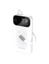 Powerbank Dudao K31 10000 mAh 22,5W PD z wbudowanym kablem biały